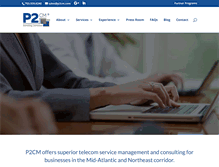 Tablet Screenshot of p2cm.com